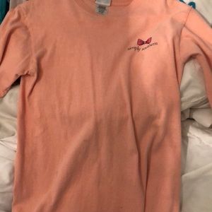 long sleeve pink simply southern shirt , been worn